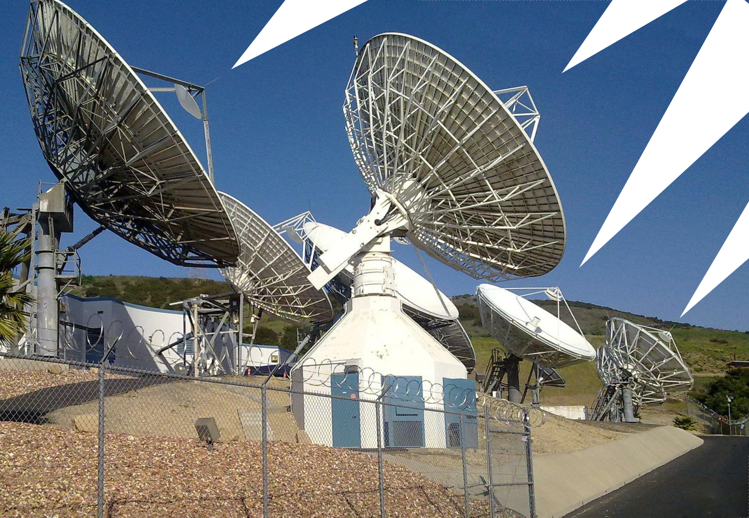 Bodenstation Satelliten Internet 